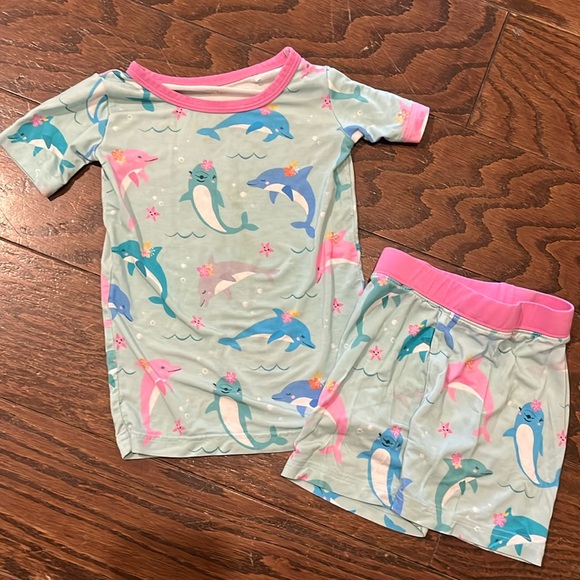 Little Sleepies Other - Little Sleepies Dolphin pajama set, 18-24 months